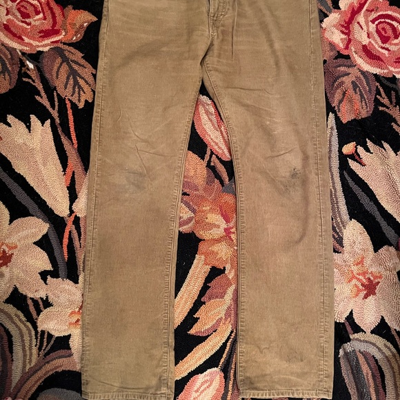 Other - Men’s RRL tan corduroy pants